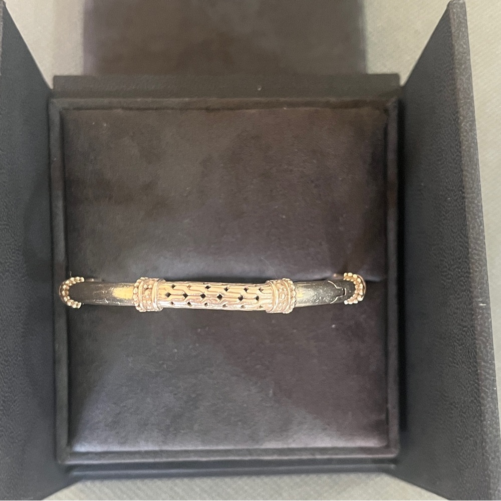 Vintage Sarda Sterling Silver Bangle Bracelet - Picture 3 of 6